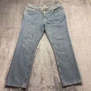 Goodfellow & Co Straight Fit Jeans Mens 36x30 Blue Good Heel Drag Denim Pants